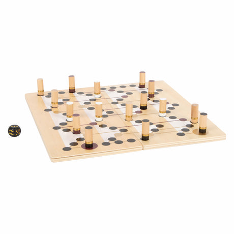 Small foot - gioco da tavolo scale e serpenti edizione oro