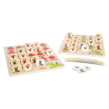 Small foot - gioco da tavolo in legno indovina chi