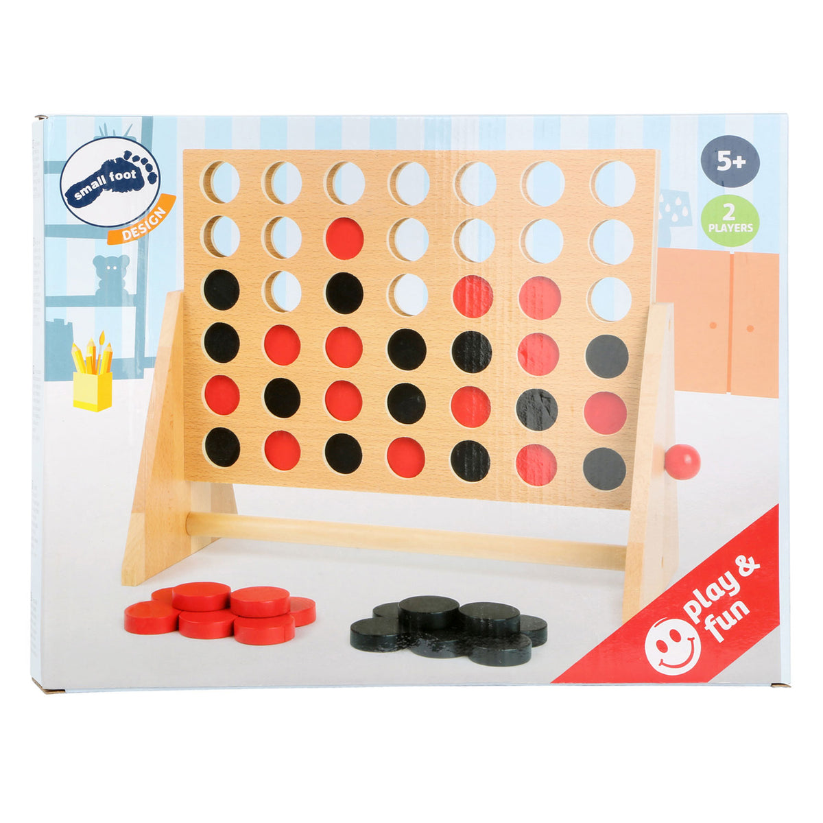 Small foot - gioco in legno 4 su una linea