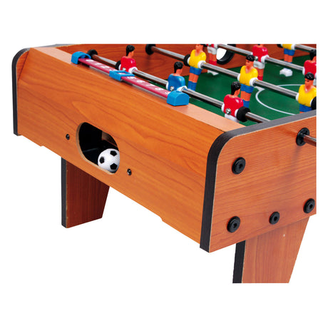 Small foot - Calcio balilla in legno marrone piccolo
