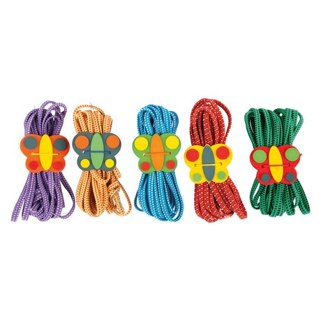 Pieno piccolo - colore farfalla a molla, set di 5