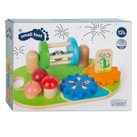 Small foot - Pannello attività in legno per il parco a tema