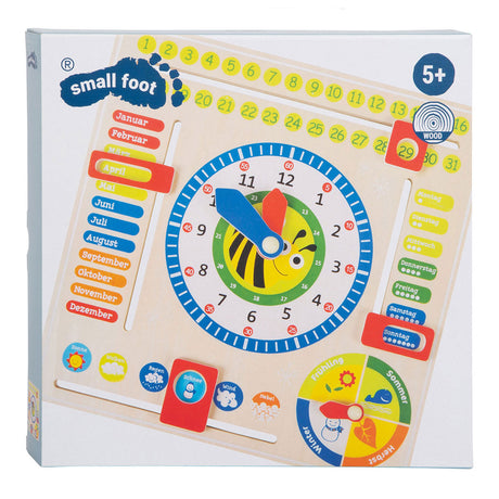 Small foot - Orologio calendario in legno stagioni in (tedesco)