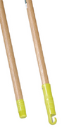 Manico in legno Linea 130cm con filettatura a vite