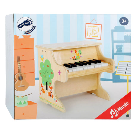 Small foot - pianoforte in legno piccola volpe