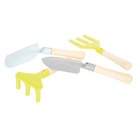 Piccole piede - Apron da giardino con utensili da giardino, 7dlg.