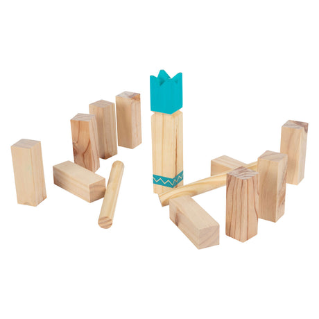 Piccole piede - gioco di lancio compatto kub in legno, 21dlg.