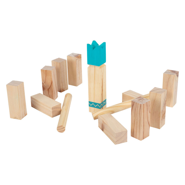 Piccole piede - gioco di lancio compatto kub in legno, 21dlg.