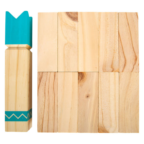 Piccole piede - gioco di lancio compatto kub in legno, 21dlg.