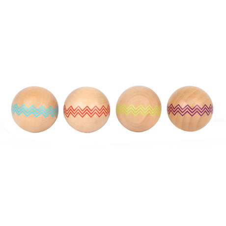 Piccolo piede - jeu de boules di legno, 9dlg.