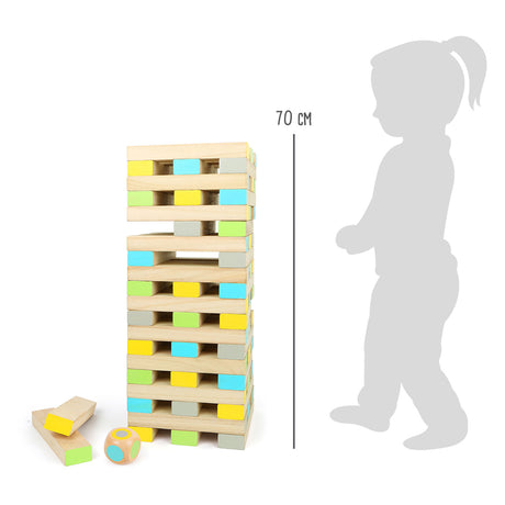 Small foot - Gioco di equilibrio con torre oscillante in legno xxl