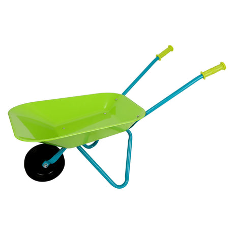 Piccole piede - Strumenti da giardino con carriola verde, 8dlg.