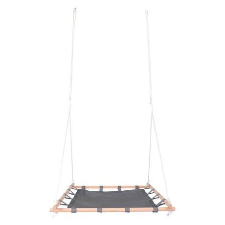 Pieno piccolo - Nest Swing con telaio in legno, 100x100 cm
