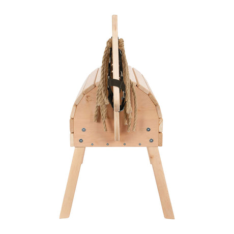 Small foot - cavallo di legno compatto