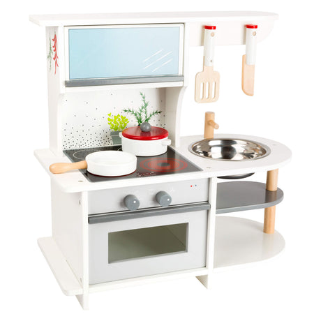 Small foot - Graziosa cucina da gioco in legno, 6 pezzi.