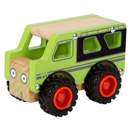 Small foot - Jeep fuoristrada in legno verde