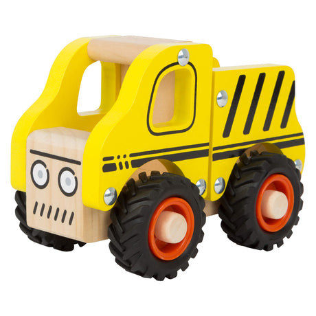 Small foot - cantiere di veicoli da lavoro in legno giallo