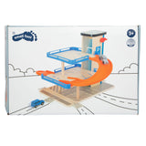 Small foot: garage in legno di classe business