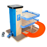 Small foot: garage in legno di classe business