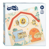 Safari a bordo di attività motoria Small Foot - Serrature e bulloni
