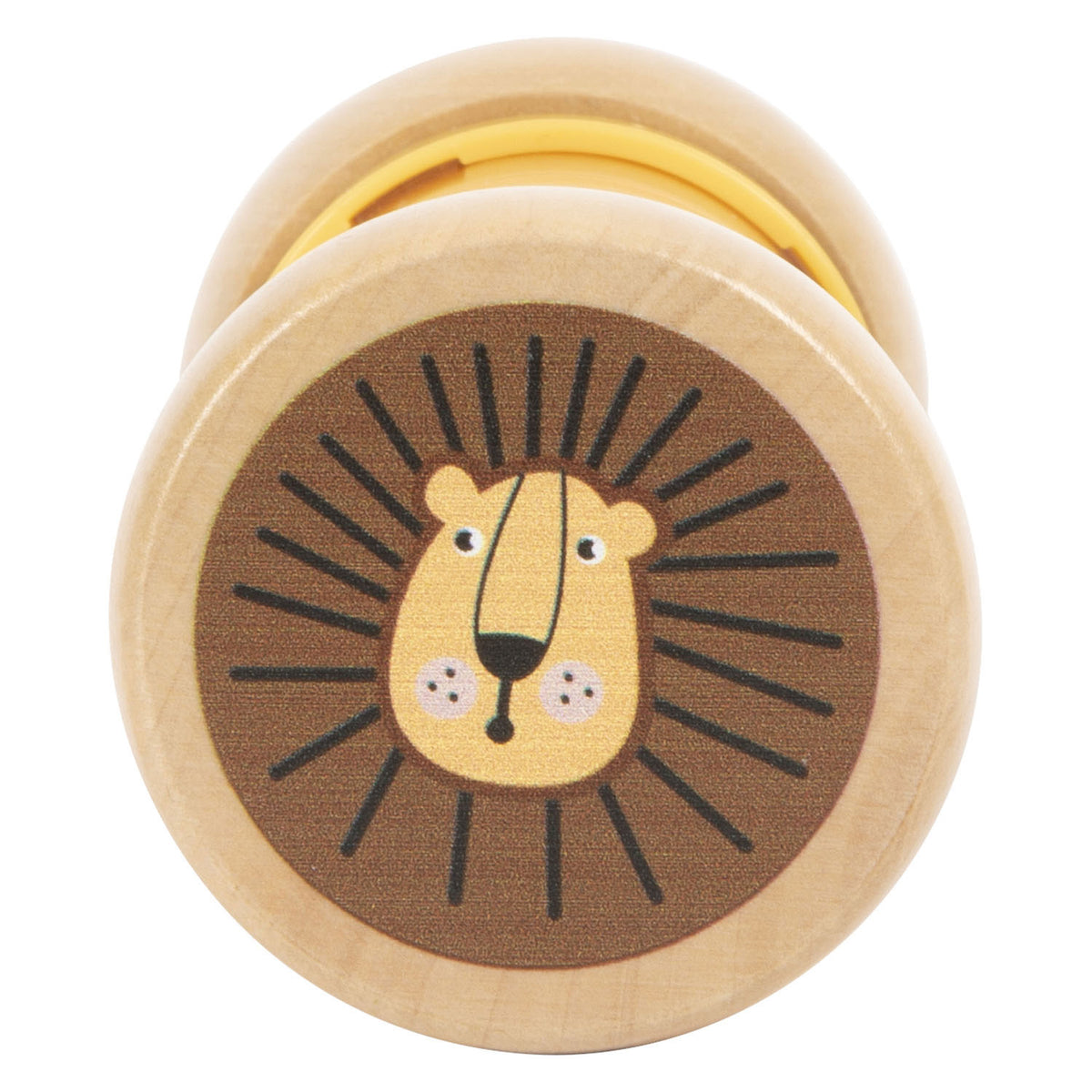 Small foot: safari con sonaglio per la pioggia in legno