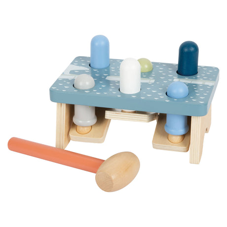 Small foot - Panca per martello in legno artico, 2 pz.