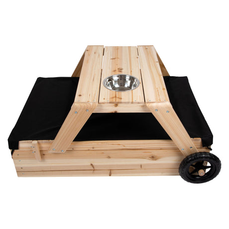 Pieno piccolo - Sandbox con area salotto e tavolo da modero