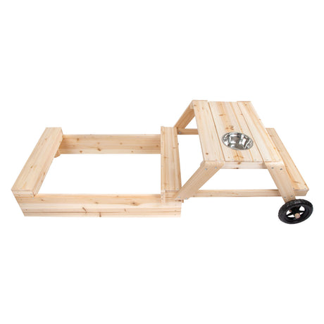 Pieno piccolo - Sandbox con area salotto e tavolo da modero