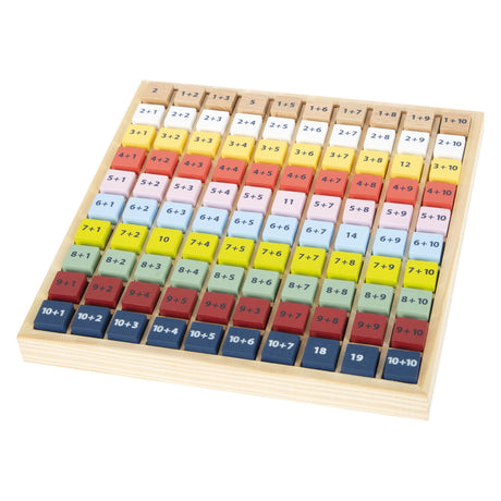 Small foot - Tabellone per calcolo colori con aggiunta di legno, 100 pz.
