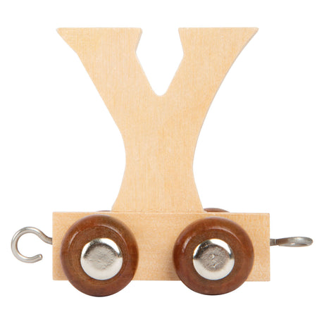 Small foot - Treno delle lettere in legno - y