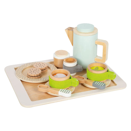 Piccole piede - caffè e tè in legno Speelkeuken