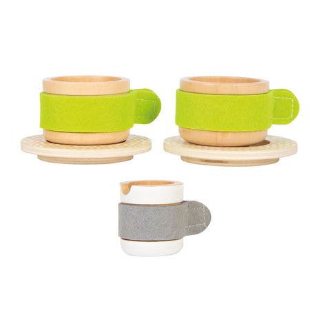 Piccole piede - caffè e tè in legno Speelkeuken