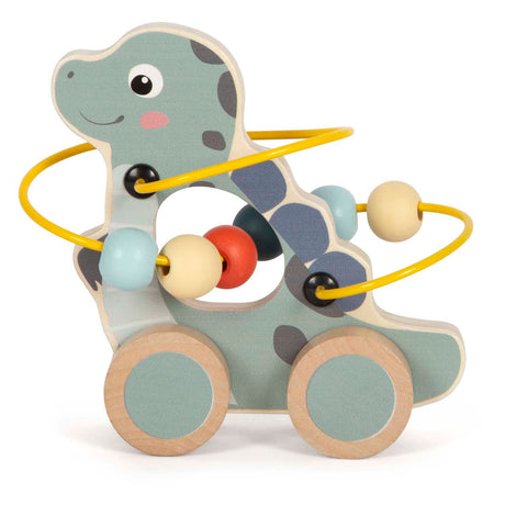 Small foot - Dino a spirale con motore a spinta in legno