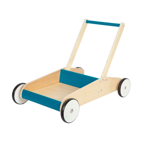 Small foot - Deambulatore in legno blu petrolio