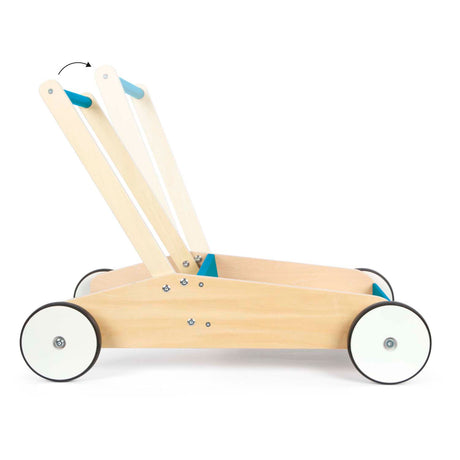Small foot - Deambulatore in legno blu petrolio