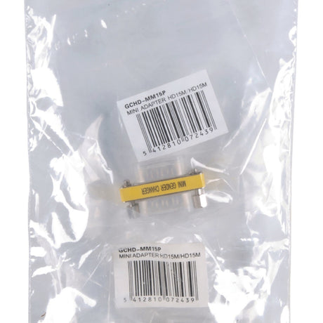 Adattatore mini vga in metallo Valueline gchd-mm15p hd15p maschio - hd15p maschio