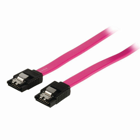 Nedis ccgp73150rd05 cavo dati sata 3 gb s sata 7 pin femmina con bloccaggio - sata 7 pin femmina con bloccaggio 0,5 m rosso
