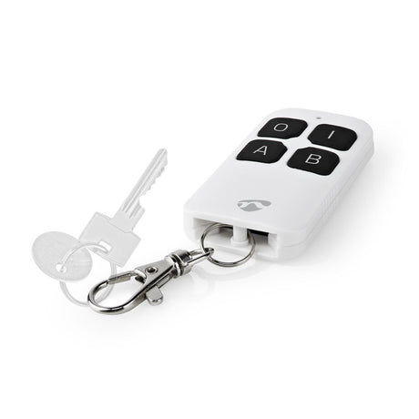 Telecomando intelligente Nedis zbrc10wt zigbee 4 pulsanti inclusa batteria bianco