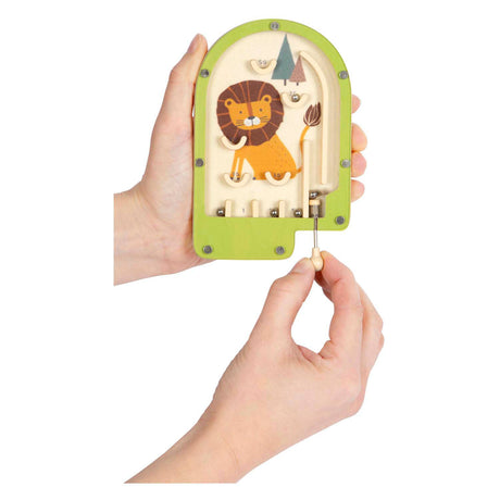 Small foot - mini leone da gioco flipper in legno