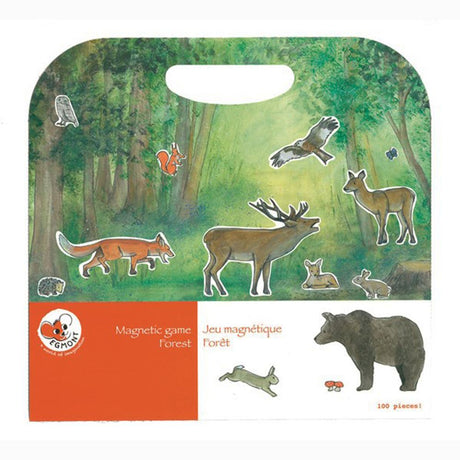 Foresta di giochi magnetici Egmont. 25x24x1cm. 3+
