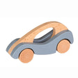 Auto da corsa in legno. 1+18 x 9 x 4,5 cm