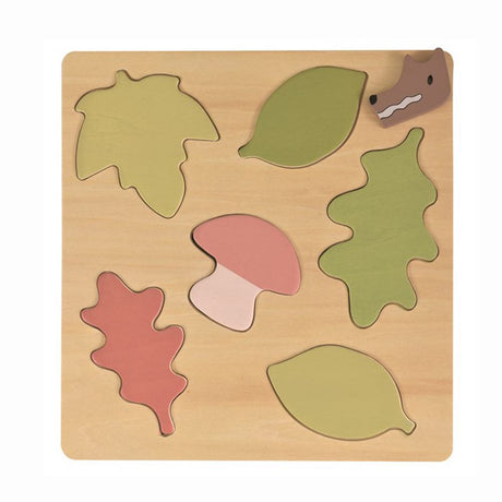 Foresta puzzle in legno di Egmont. 24x24cm. 2+