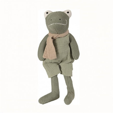 Egmont, peluche rana Jeremy lavorata a maglia.