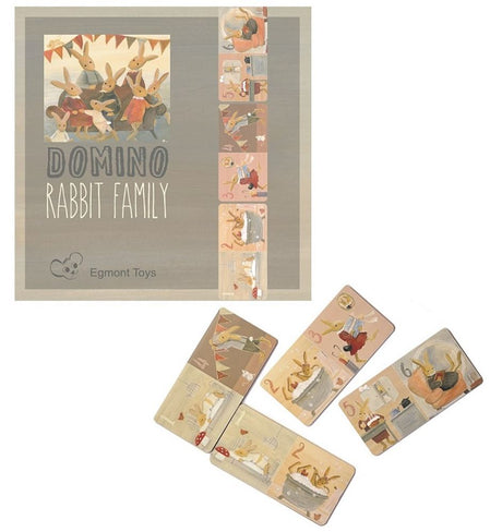 Coniglio della famiglia domino Egmont. cartone fsc