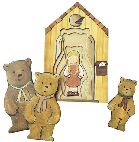 Puzzle a strati Egmont Riccioli d'oro. fsc ka
