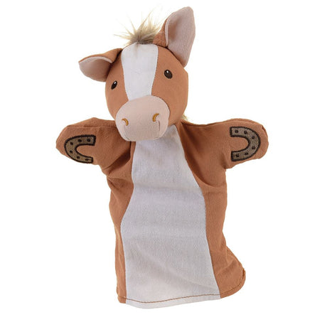 Cavallo burattino a mano di Egmont. 29 cm. 0+