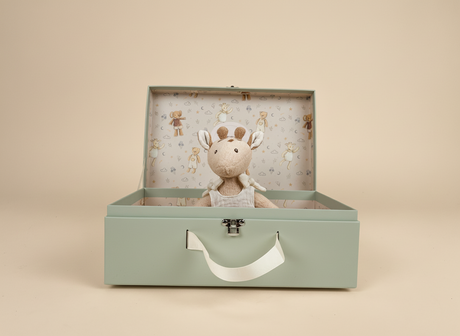 Confezione regalo di peluche Leonie, la giraffa