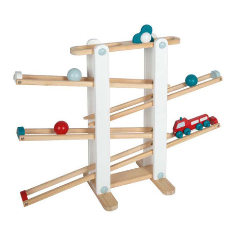 Small foot - Pista per biglie in legno
