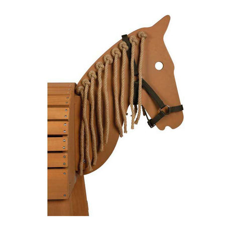Piccolo piede - cavallo di legno marrone