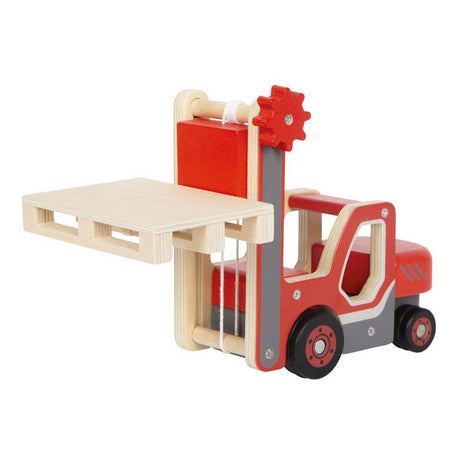 Small foot - carrello elevatore in legno con pallet